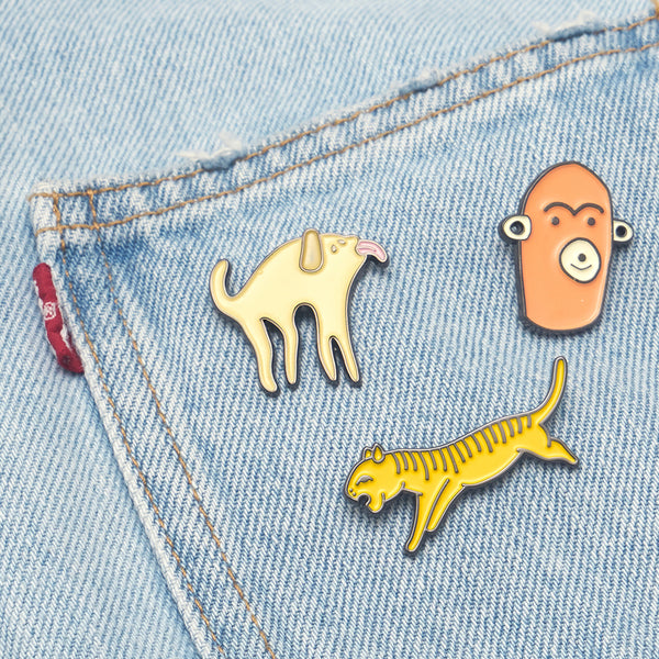 Bianca the monkey Pin