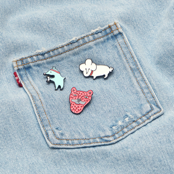 Nissim the Tiger Pin