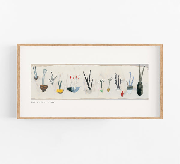 Plants Dinner - Art Print