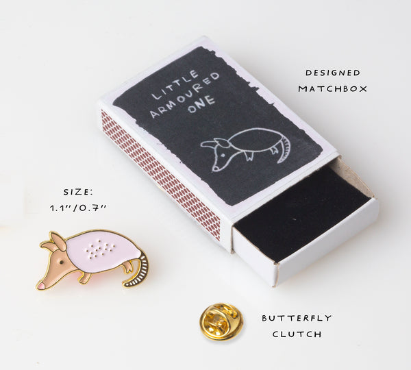 Armadillo Pin
