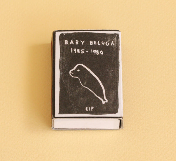 Beluga Whale Pin