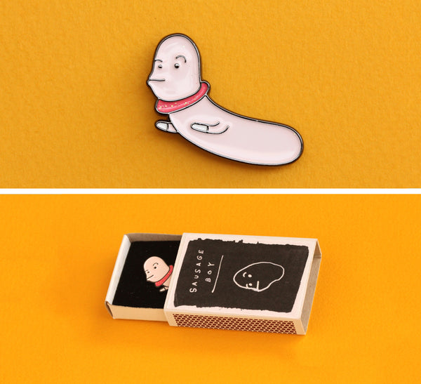 Sausage Boy Pin