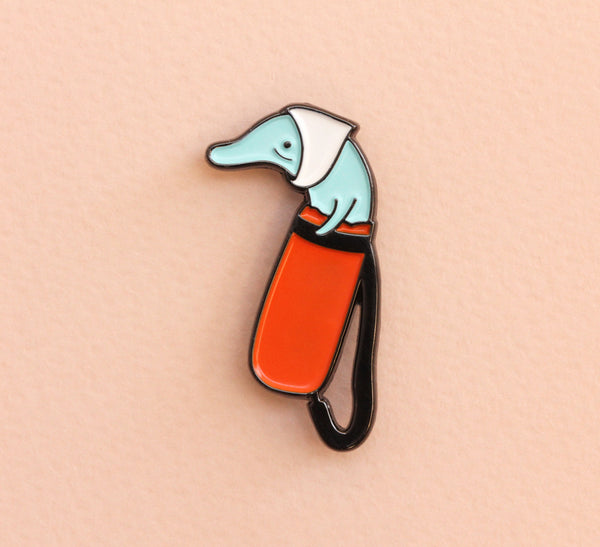 Dolphin Enamel Pin