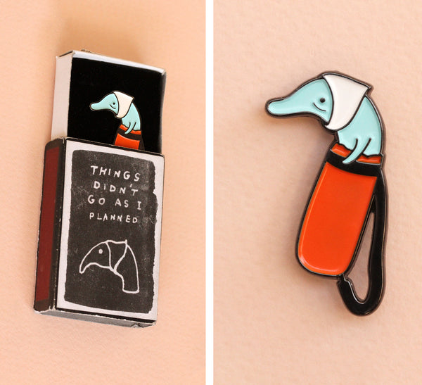 Dolphin Enamel Pin