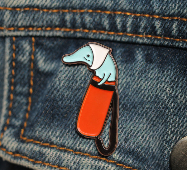 Dolphin Enamel Pin