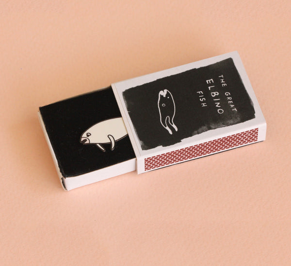White Fish Pin