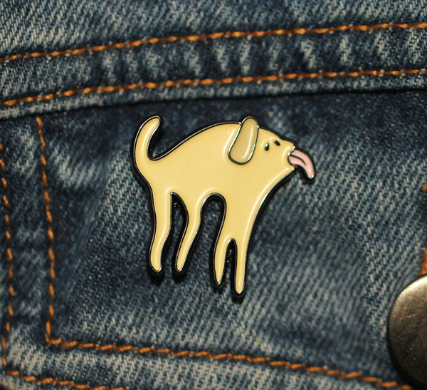Nutella the Dog Pin