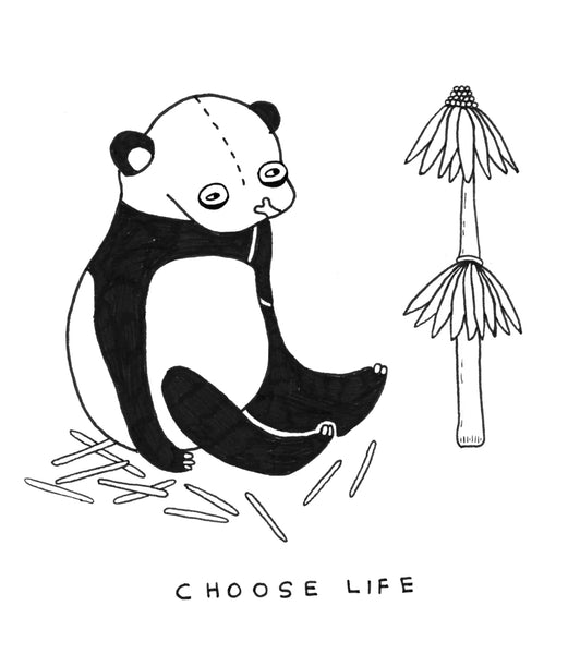 Panda - White T-shirt
