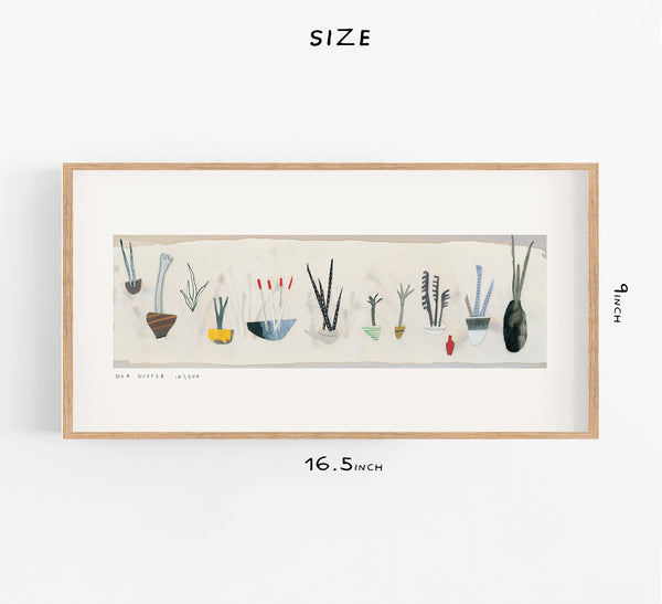 Plants Dinner - Art Print