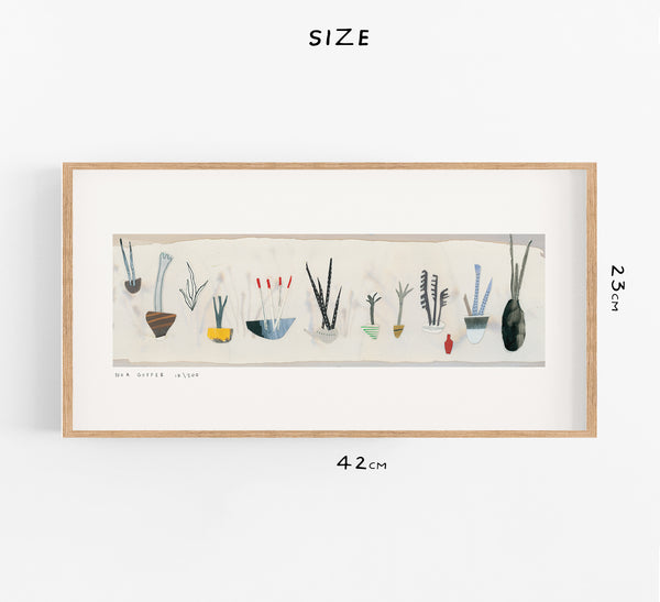 Plants Dinner - Art Print