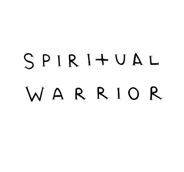 Spiritual Warrior - Black Tshirt