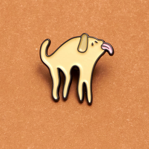 Nutella the Dog Pin